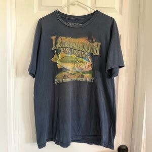 Newport Blue Largemouth Bass T-Shirt